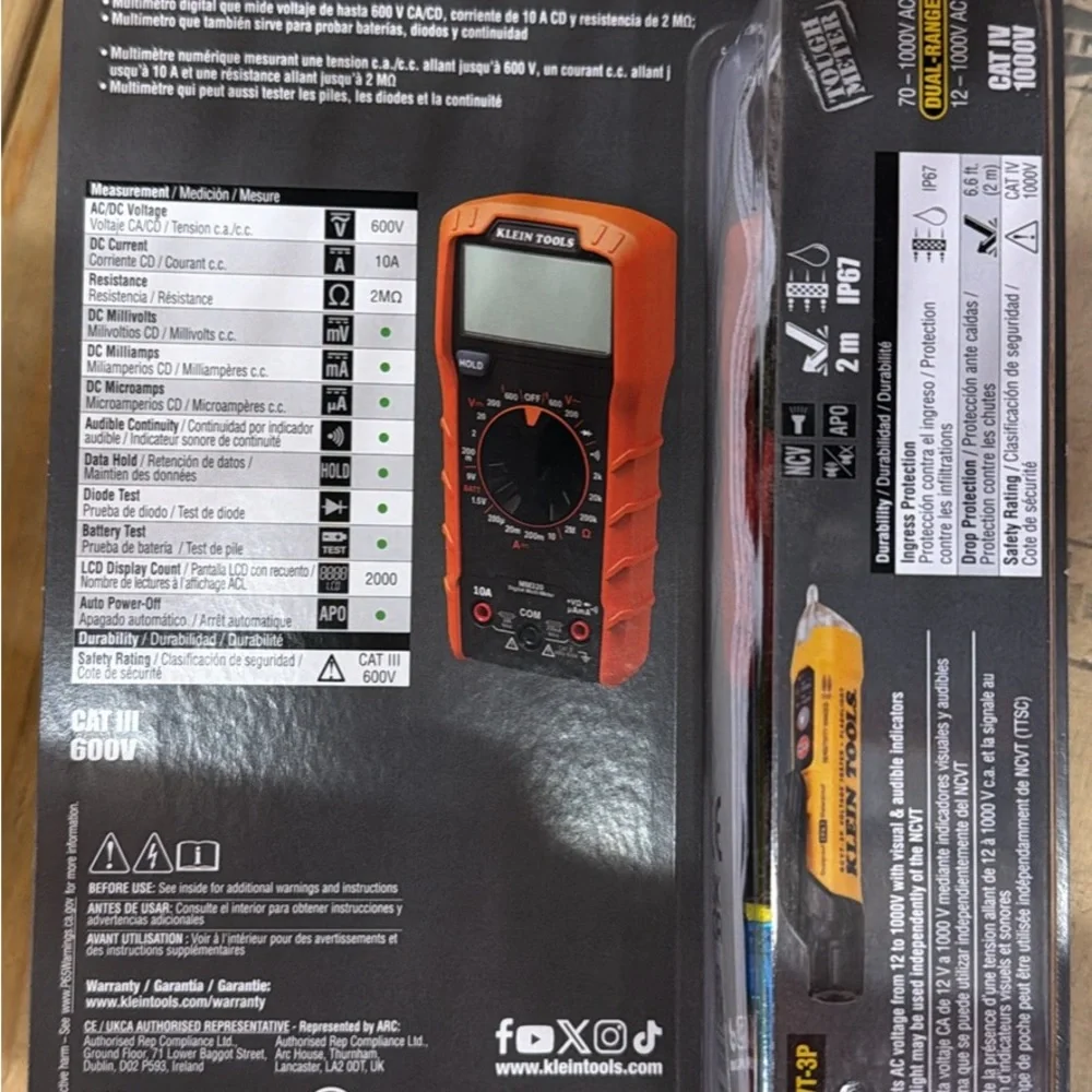 Klein Electrical Test Kit - Picture 2 of 2